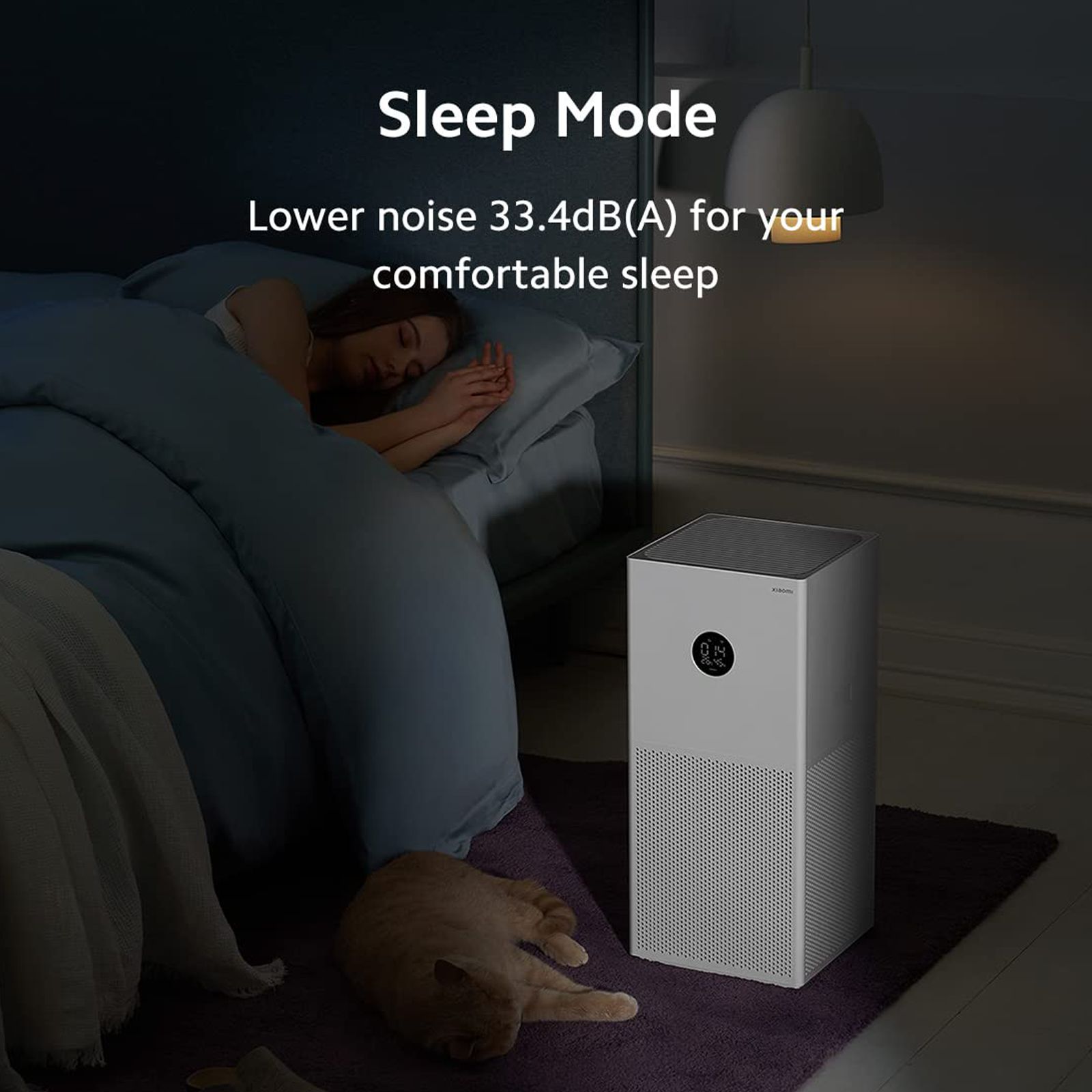 Xiaomi 4 Lite Smart Air Purifier with Remote Control (Alexa & Google Home Enabled, White)_7
