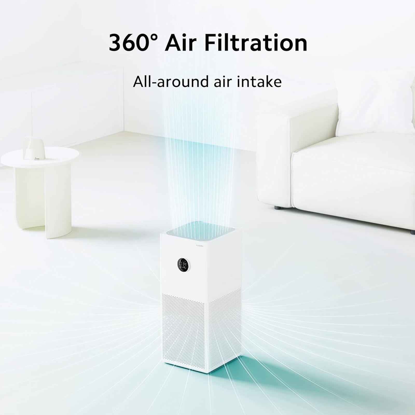Xiaomi 4 Lite Smart Air Purifier with Remote Control (Alexa & Google Home Enabled, White)_8