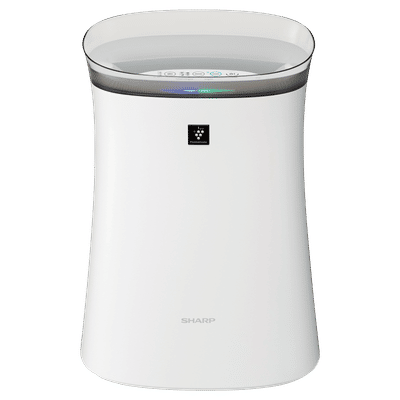 SHARP FP-F40E-W Air Purifier with Plasmacluster Ion Generator (Haze Mode, White)