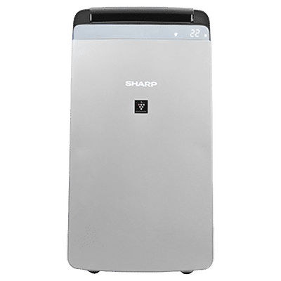 SHARP DW-J27FM-S Dehumidifier & Air Purifier with Plasmacluster Technology (PM 2.5 Indicator, Silver)