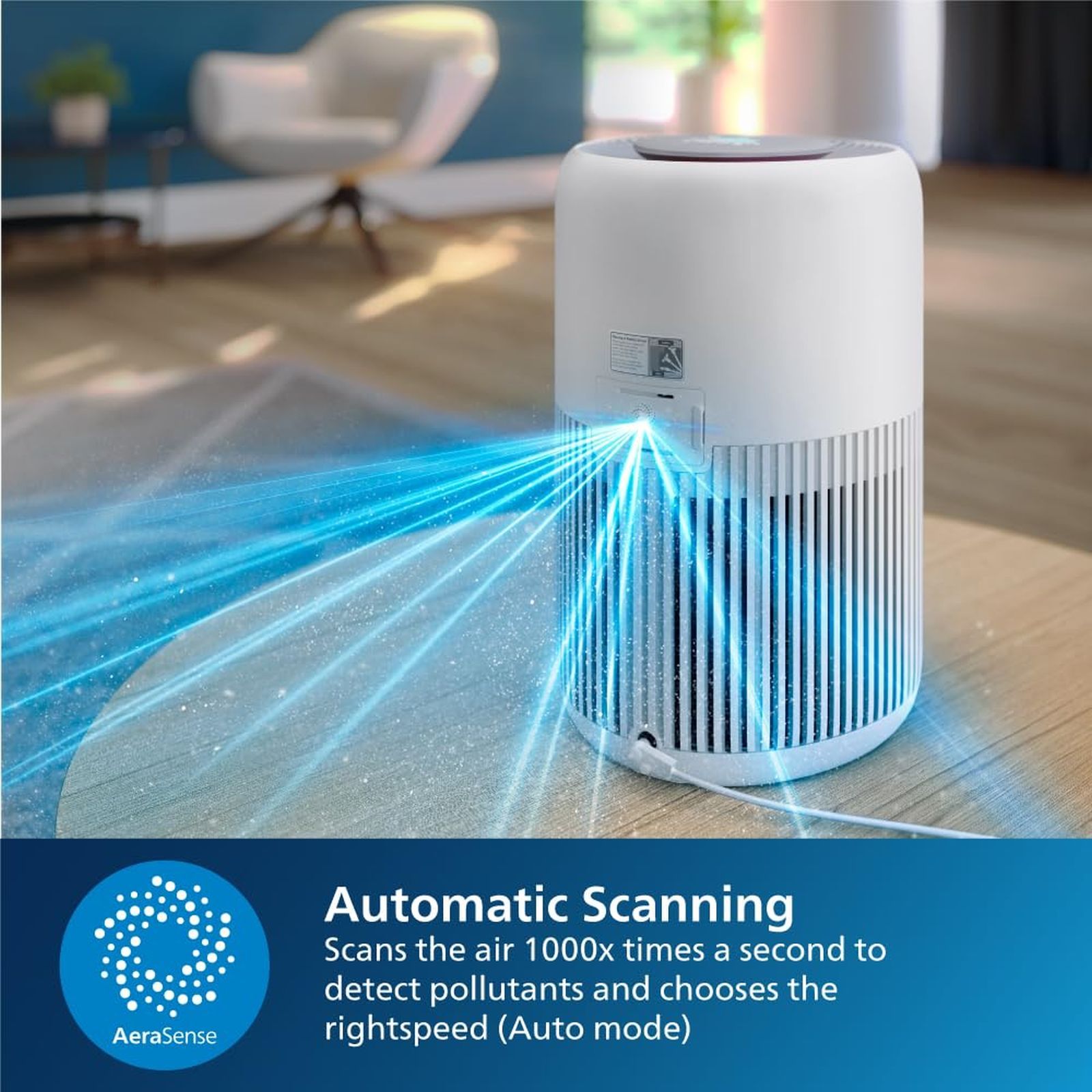 PHILIPS 900i Series Smart Air Purifier with Remote Scheduling (App Control with Wi-Fi, Arctic White) PHILIPS 900i Series Smart Air Purifier with Remote Scheduling (App Control with Wi-Fi, Arctic White)_11