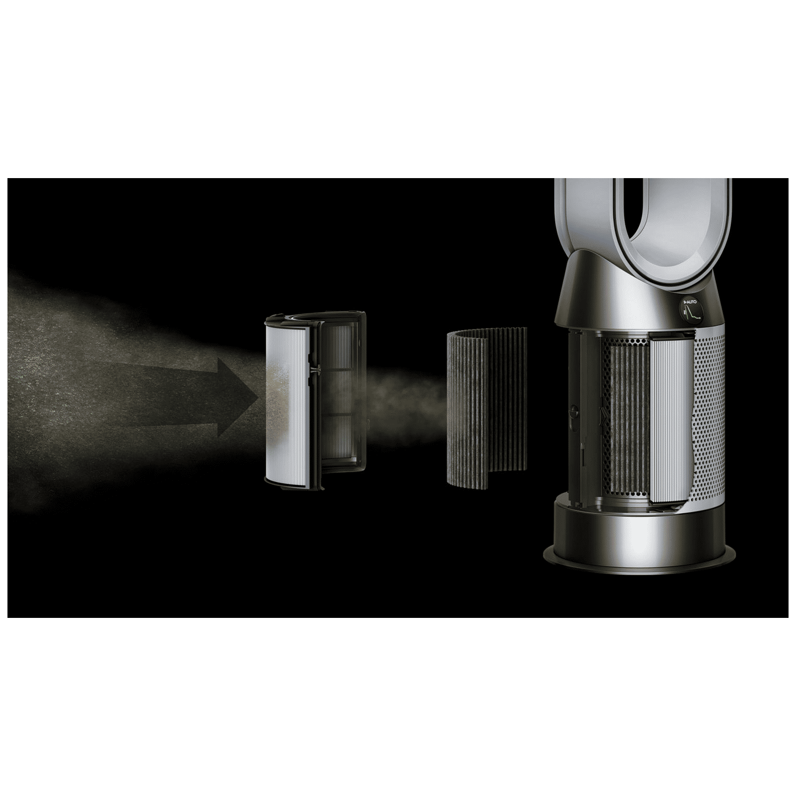 dyson Hot+Cool Gen1 HP10 Air Multiplie Technology Air Purifier (350 Degree Oscillation, 59573601, Black/Nickel) dyson Hot+Cool Gen1 HP10 Air Multiplie Technology Air Purifier (350 Degree Oscillation, 59573601, Black/Nickel)_5