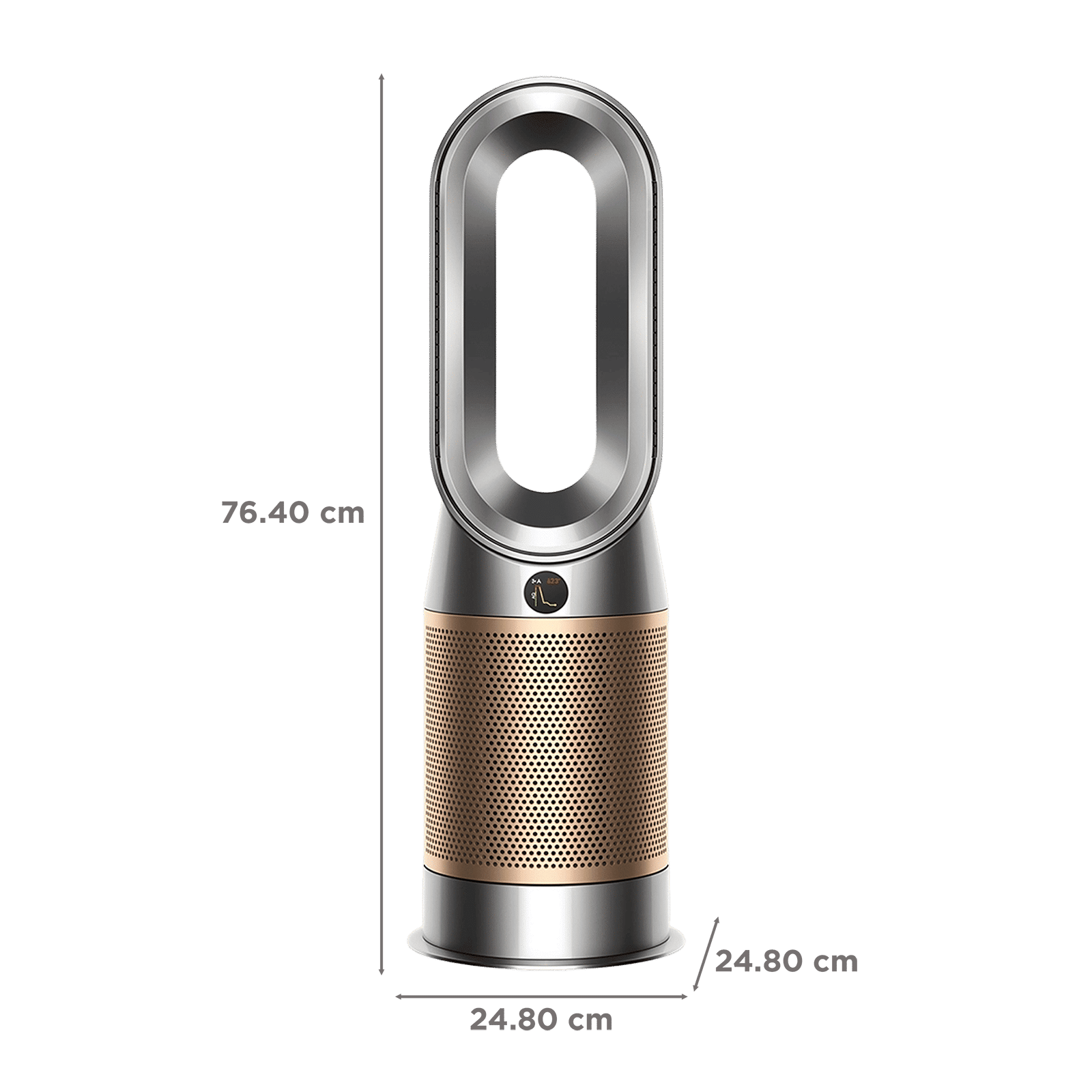 dyson Hot and Cool HP12 Air Purifier with Remote Control (Allergy Friendly, Nickel & Gold) dyson Hot and Cool HP12 Air Purifier with Remote Control (Allergy Friendly, Nickel & Gold)_3