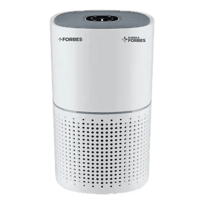 EUREKA FORBES 270 Air Purifier with Surround 360 Degree Air Intake Technology (4-Stage Air Filtration, White)