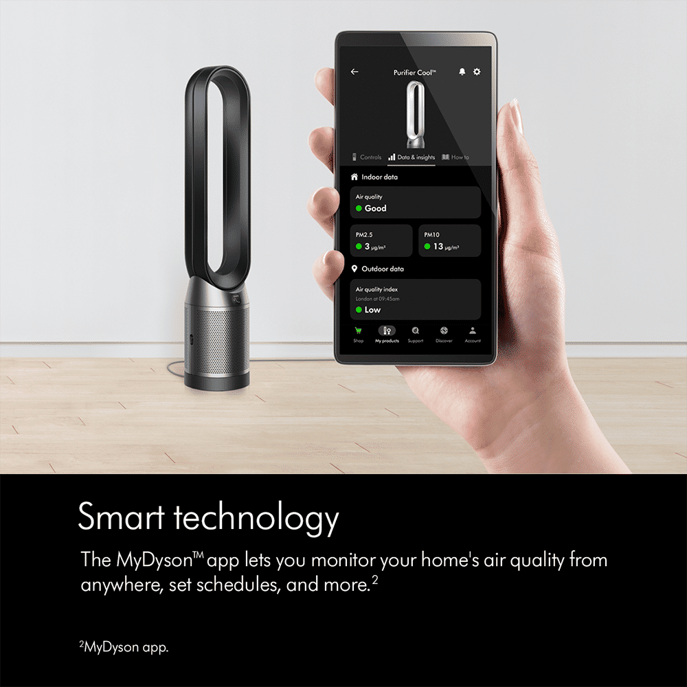 dyson Cool TP11 Air Purifier with Remote Control (Auto Mode Monitors Air Quality, Black & Nickel) dyson Cool TP11 Air Purifier with Remote Control (Auto Mode Monitors Air Quality, Black & Nickel)_10