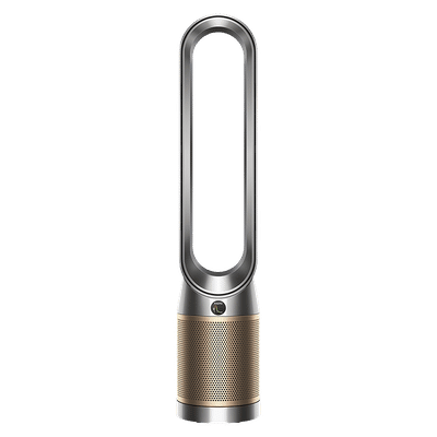 dyson Cool TP12 Air Purifier with Remote Control (Diffused Mode Purifies without Cooling, Nickel & Gold)