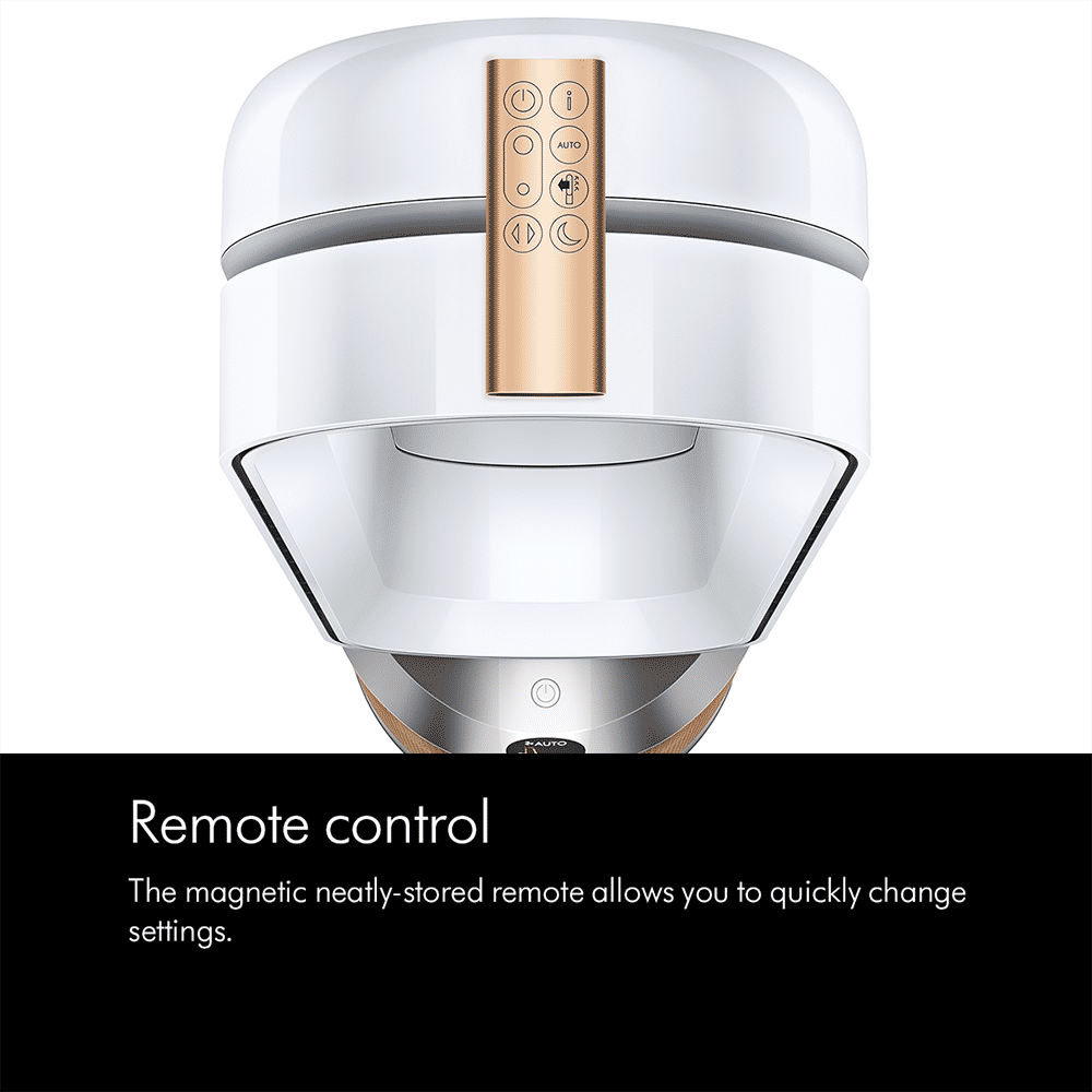 dyson Cool TP12 Air Purifier with Remote Control (Diffused Mode Purifies without Cooling, Nickel & Gold)_4