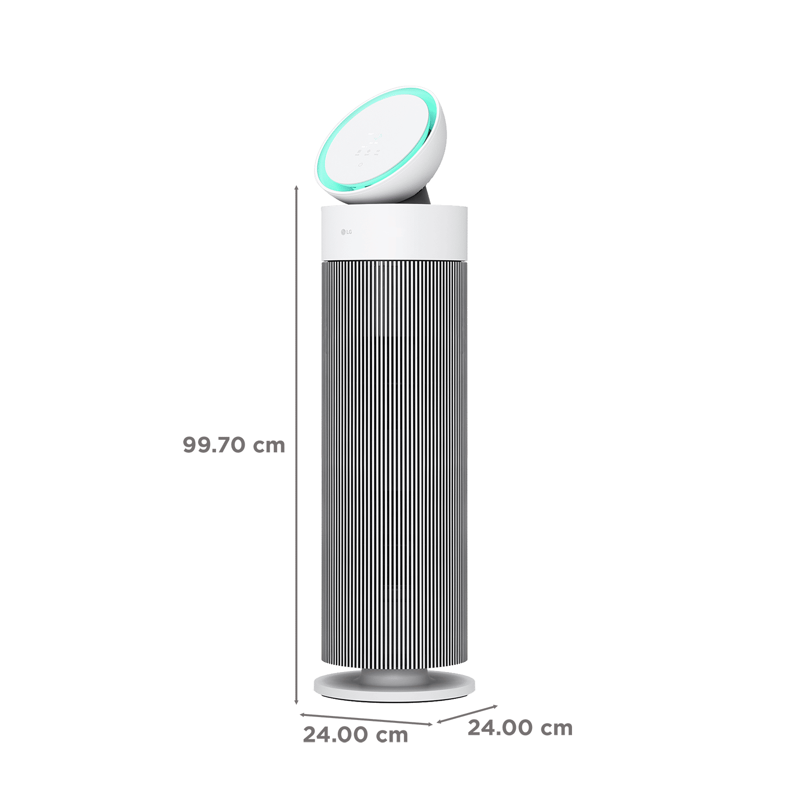 LG PuriCare Smart Air Purifier with Dual Airflow (BLDC Motor, Essence White)_3