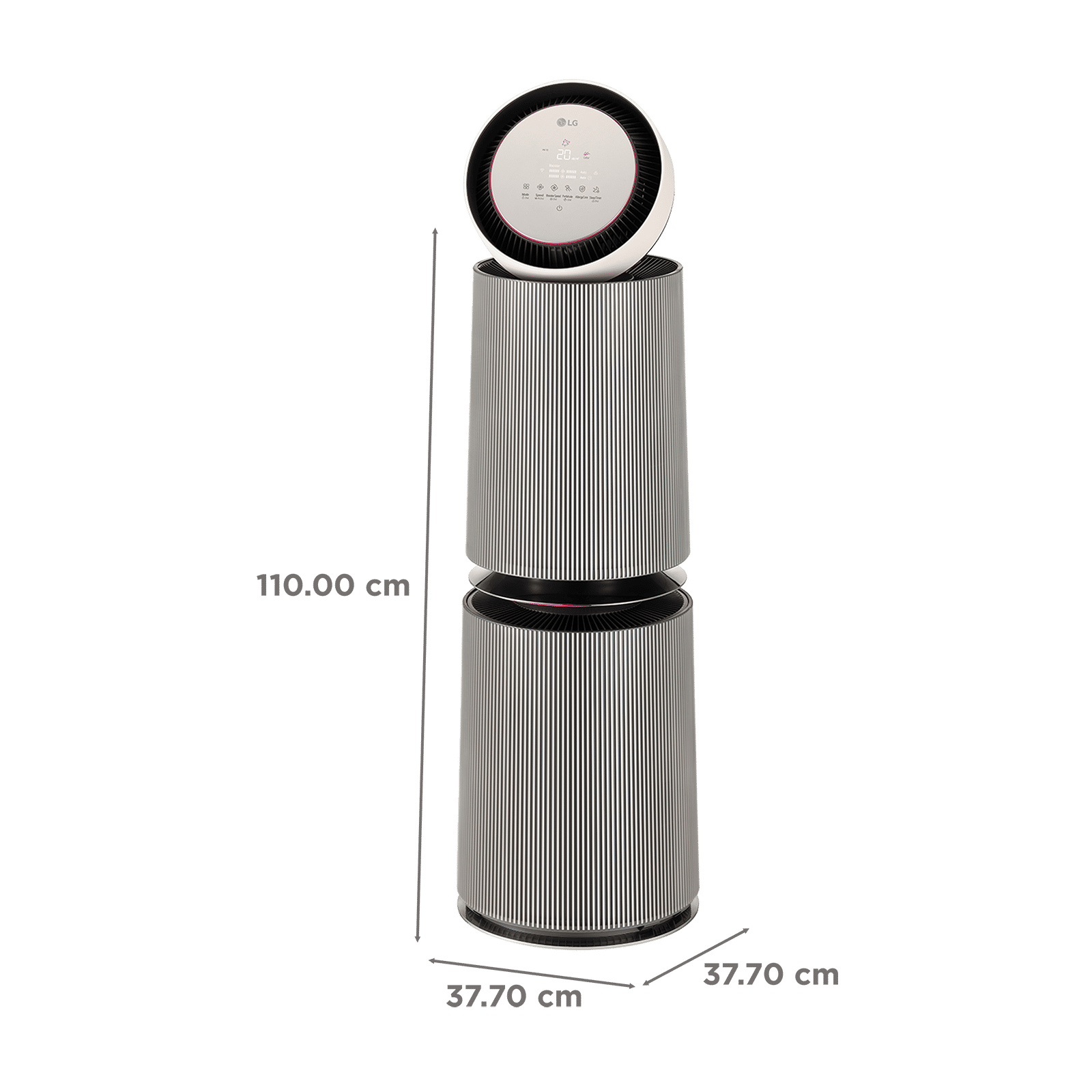 LG PuriCareTM Smart Air Purifier with 360° Air Purification (BLDC Motor, Nature Beige)_3