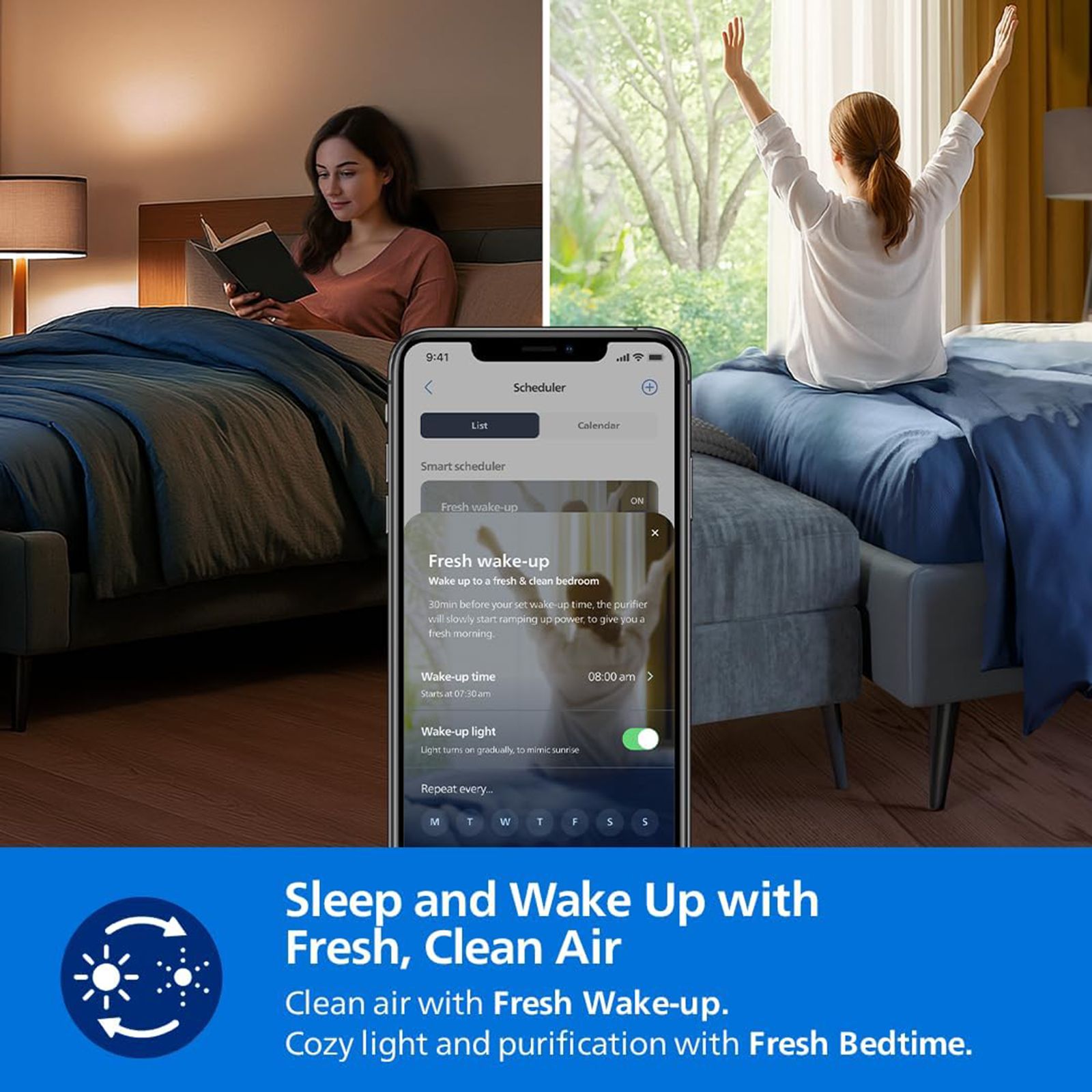 Philips AC222163 Smart Air Purifier with Silent Wing Technology (App Control with Wi-Fi, Black) Philips AC222163 Smart Air Purifier with Silent Wing Technology (App Control with Wi-Fi, Black)_14