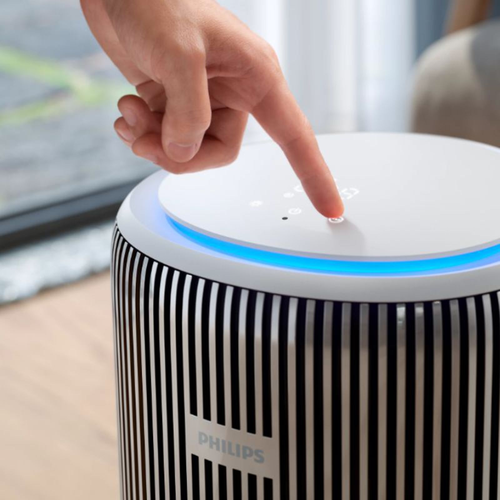 Philips PureProtect 3200 Series Smart Air Purifier with Ambient Night Light (Powerful Filtration, Silver & Arctic White) Philips PureProtect 3200 Series Smart Air Purifier with Ambient Night Light (Powerful Filtration, Silver & Arctic White)_9