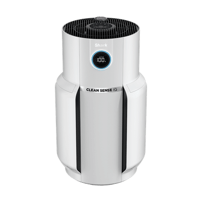 Shark HP300 Air Purifier with 4 Layers of Powerful Filtration (Adjustable Scent Levels, White)
