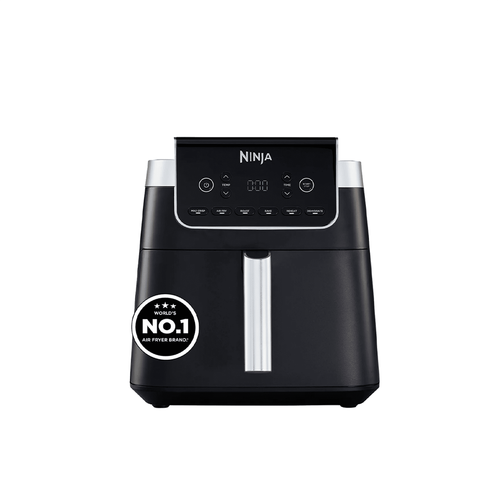 NINJA MAX PRO 6.2L 2000 Watt Digital Air Fryer with 6 Cooking Functions (Black) NINJA MAX PRO 6.2L 2000 Watt Digital Air Fryer with 6 Cooking Functions (Black)_1