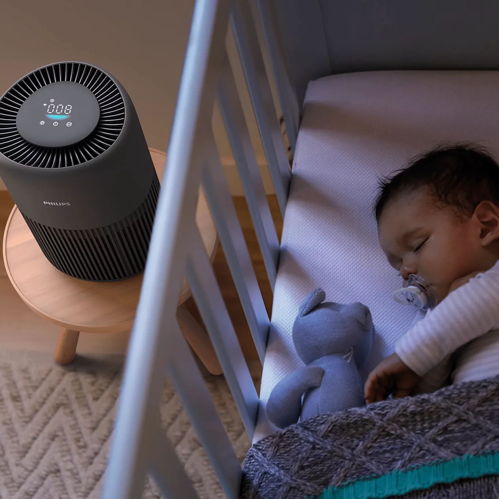 PHILIPS PureProtect Mini 900 Series Smart Air Purifier with Voice Commands (3-Stage HEPA Filtration, Charcoal Grey) PHILIPS PureProtect Mini 900 Series Smart Air Purifier with Voice Commands (3-Stage HEPA Filtration, Charcoal Grey)_6