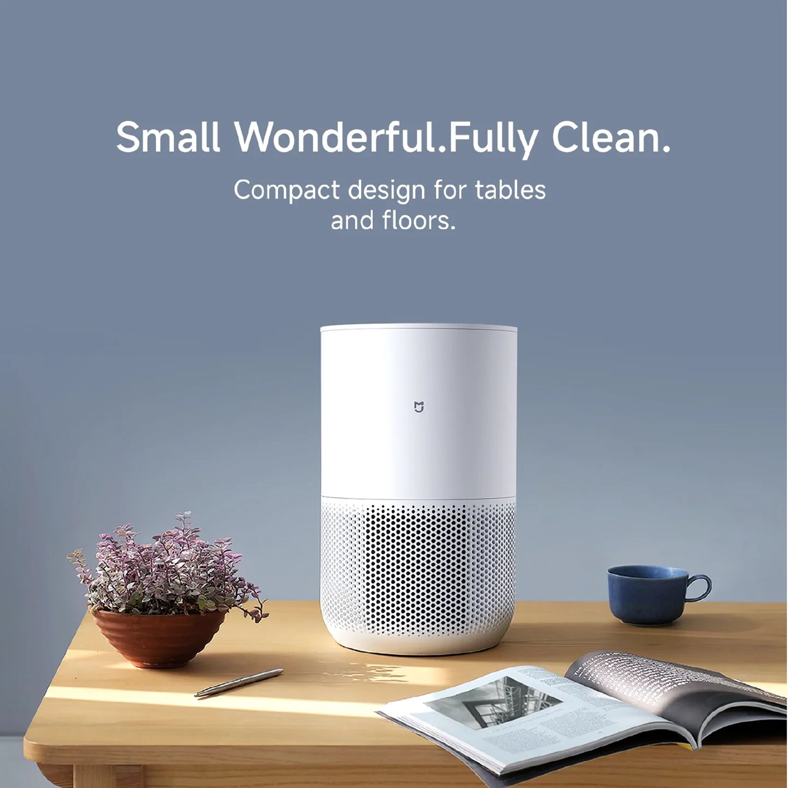 Mijia by XIAOMI 4 Compact Smart Air Purifier with XIAOMI Home App Control (3-Stage High-Efficiency Filtration, White) Mijia by XIAOMI 4 Compact Smart Air Purifier with XIAOMI Home App Control (3-Stage High-Efficiency Filtration, White)_18