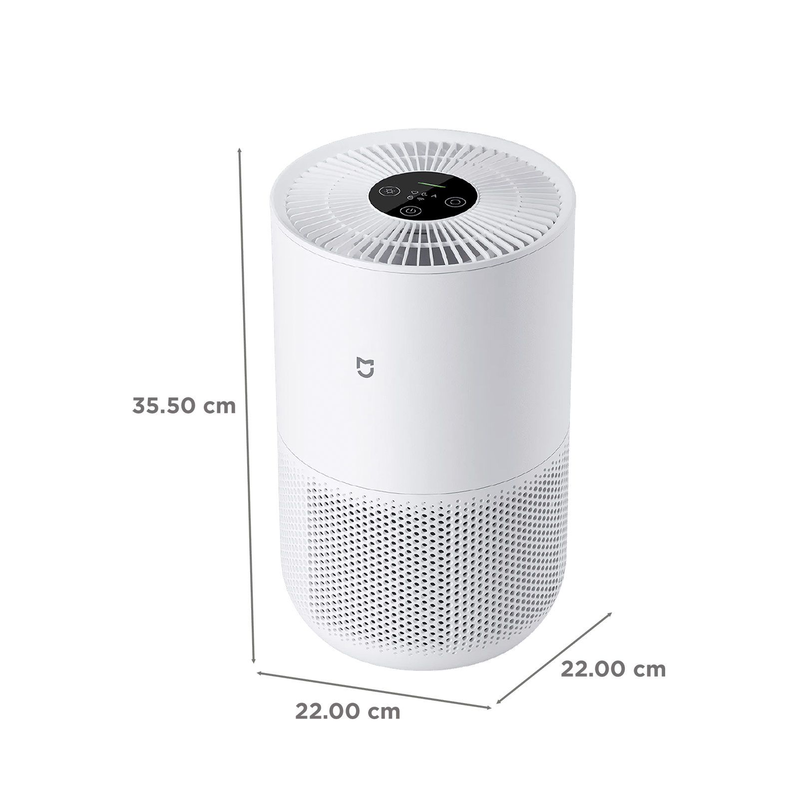 Mijia by XIAOMI 4 Compact Smart Air Purifier with XIAOMI Home App Control (3-Stage High-Efficiency Filtration, White) Mijia by XIAOMI 4 Compact Smart Air Purifier with XIAOMI Home App Control (3-Stage High-Efficiency Filtration, White)_3