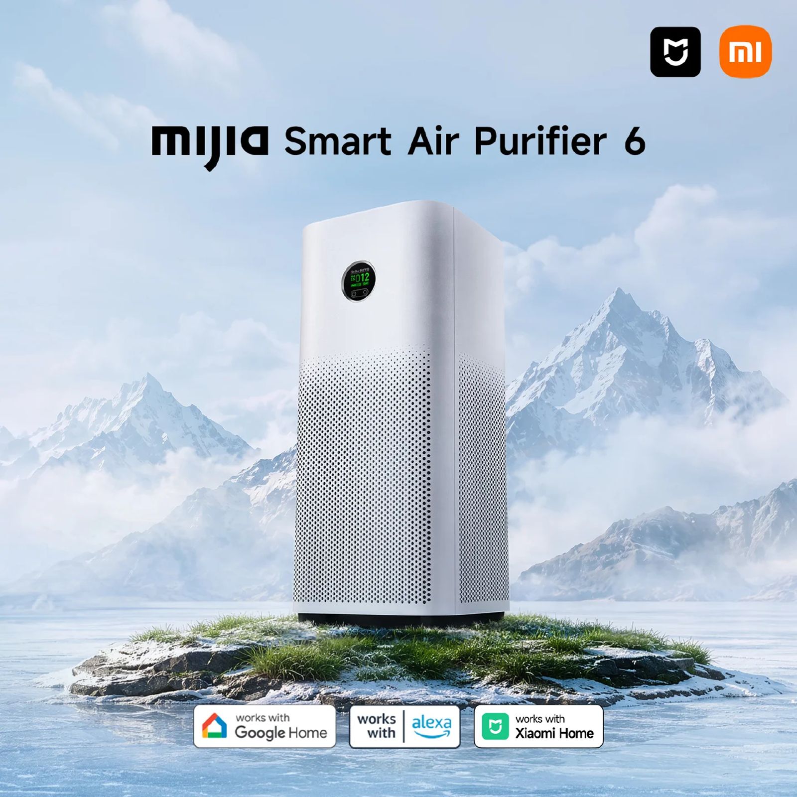 Mijia by XIAOMI 6 Series Smart Air Purifier with XIAOMI Home App Control (PentaClean 5-Layer Filtration, White)_18
