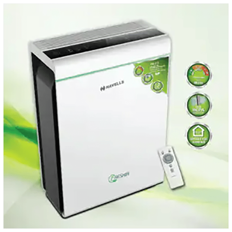 HAVELLS Freshia AP-46 HEPA + Activated Carbon Filter Air Purifier (White)_3