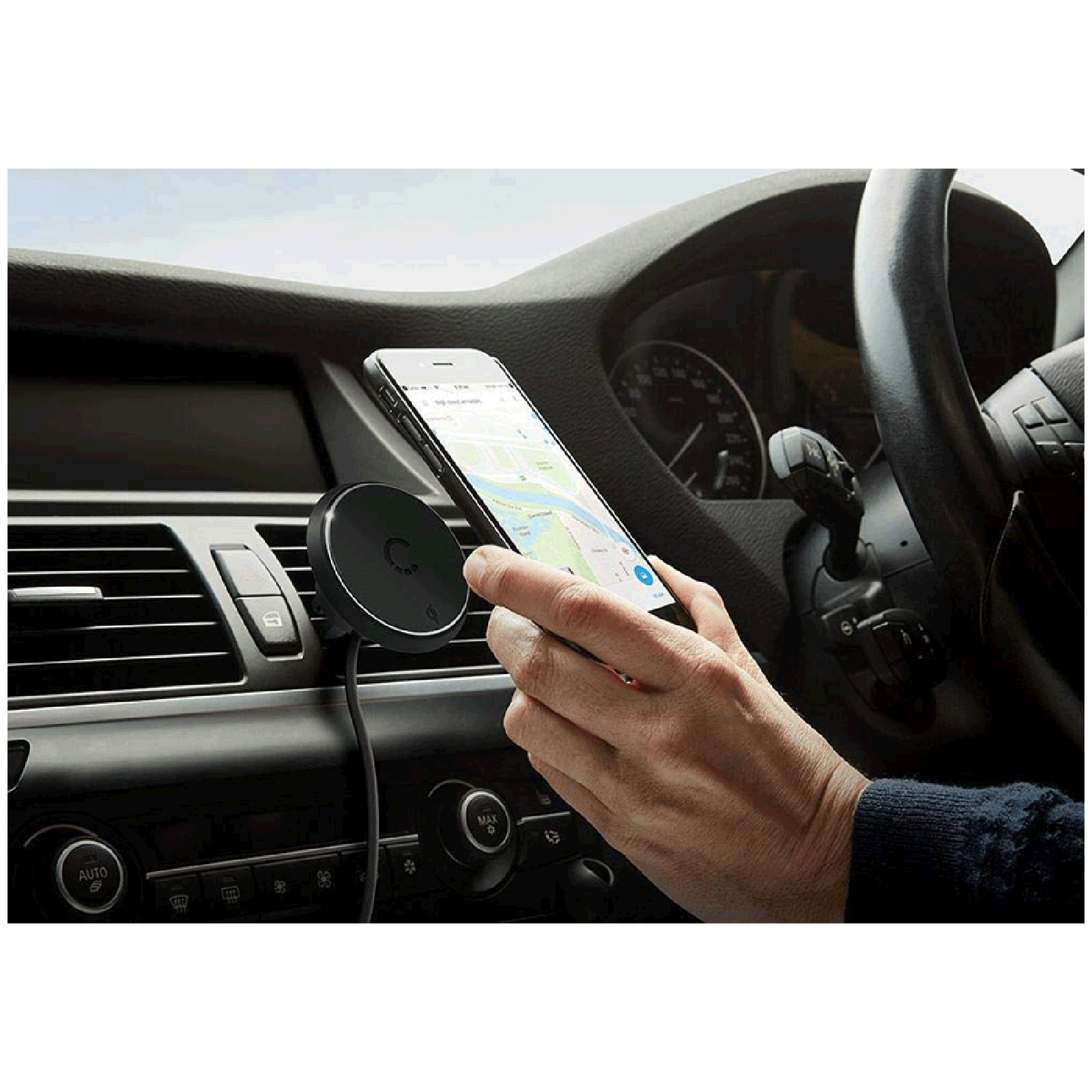 CYGNETT MagMount Qi 7.5W Wireless Charger for iPhone x (Ultra Compact Design, Black) CYGNETT MagMount Qi 7.5W Wireless Charger for iPhone x (Ultra Compact Design, Black)_3