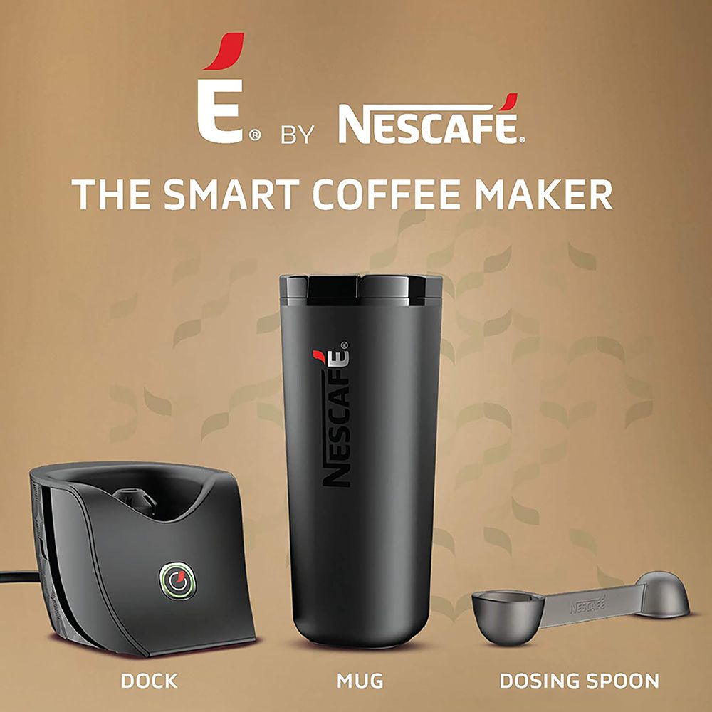 Nestle E Smart 600 Watt 1 Cups Automatic Flat White, Lungo, Creamy Iced, Espresso, Cappuccino & Latte Coffee Maker with Leak & Spill Proof (Black) Nestle E Smart 600 Watt 1 Cups Automatic Flat White, Lungo, Creamy Iced, Espresso, Cappuccino & Latte Coffee Maker with Leak & Spill Proof (Black)_11