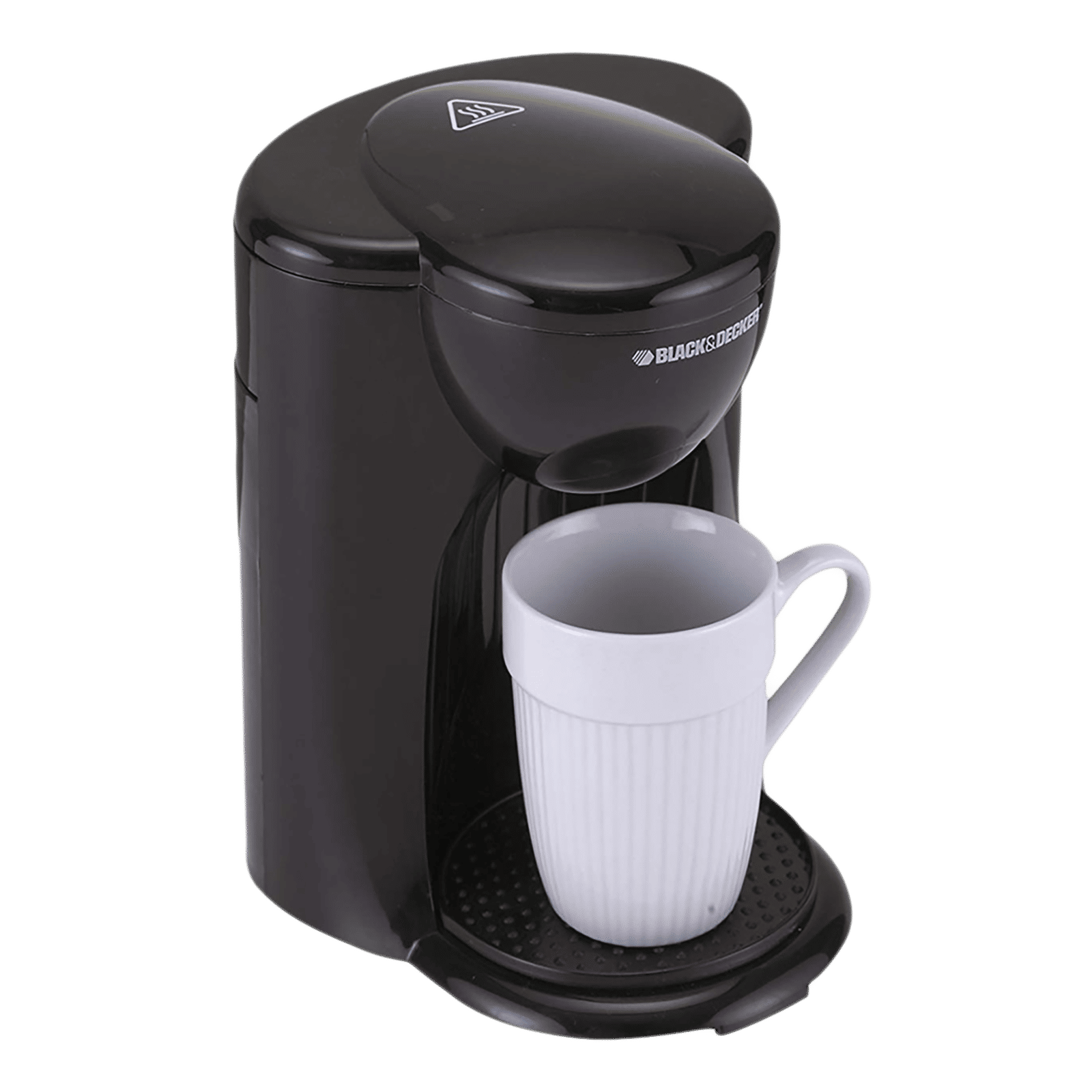 BLACK+DECKER DCM25 330 Watt 1 Cups Automatic Espresso & Drip Coffee Maker with Removable Drip Tray (Black)_10