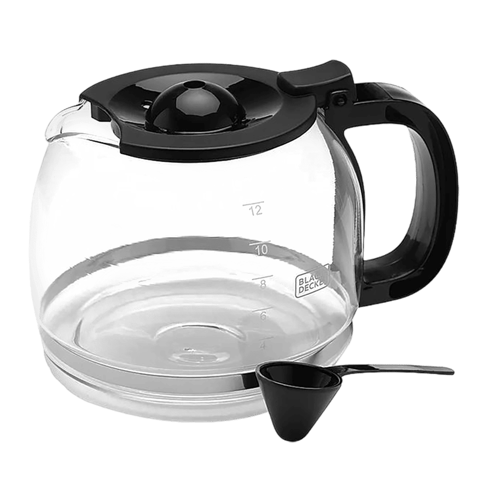 BLACK&DECKER BXCM1201IN 900 Watt 12 Cups Automatic Drip Coffee Maker with Keep Warm Function (Black) BLACK&DECKER BXCM1201IN 900 Watt 12 Cups Automatic Drip Coffee Maker with Keep Warm Function (Black)_8