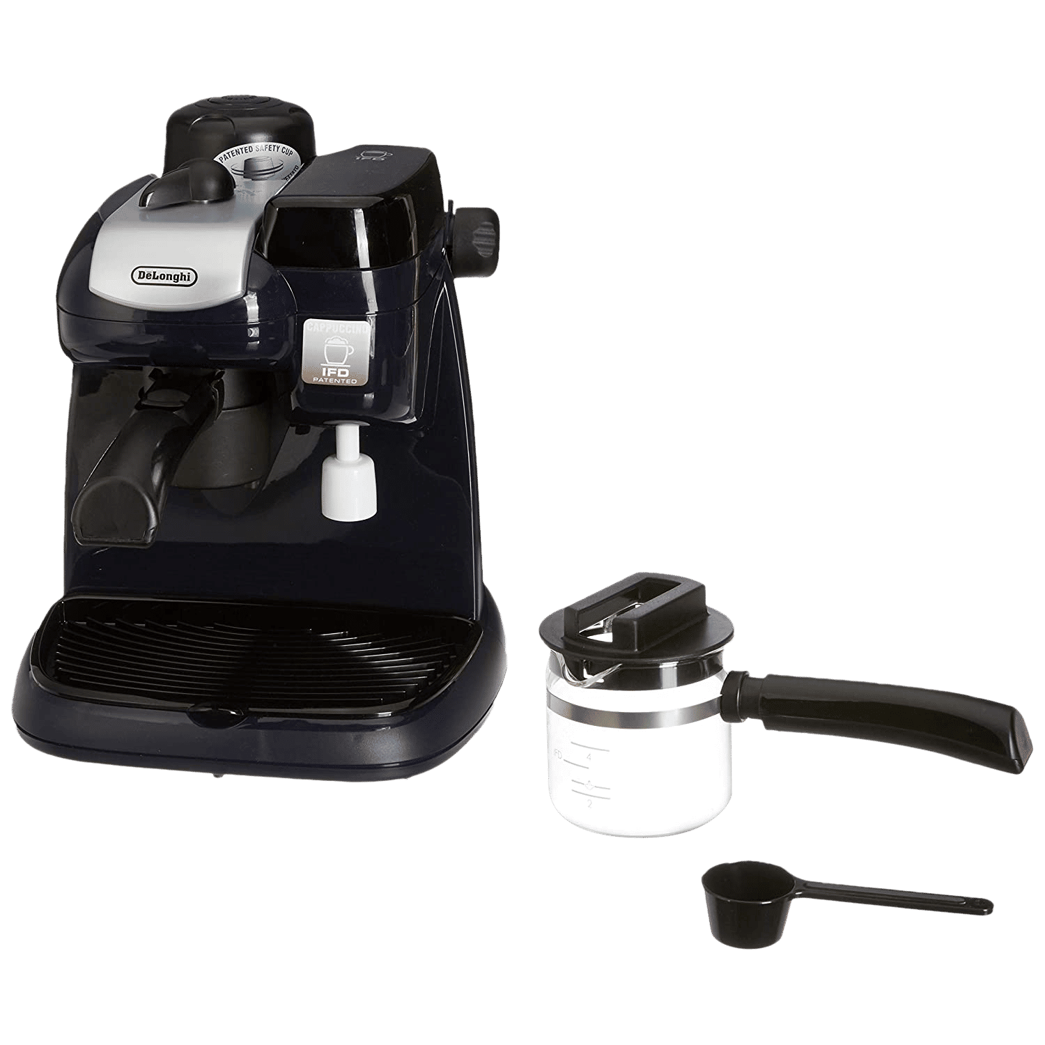 De'Longhi 800 Watt 4 Cups Automatic Drip Coffee Maker with IFD System (Blue)_5