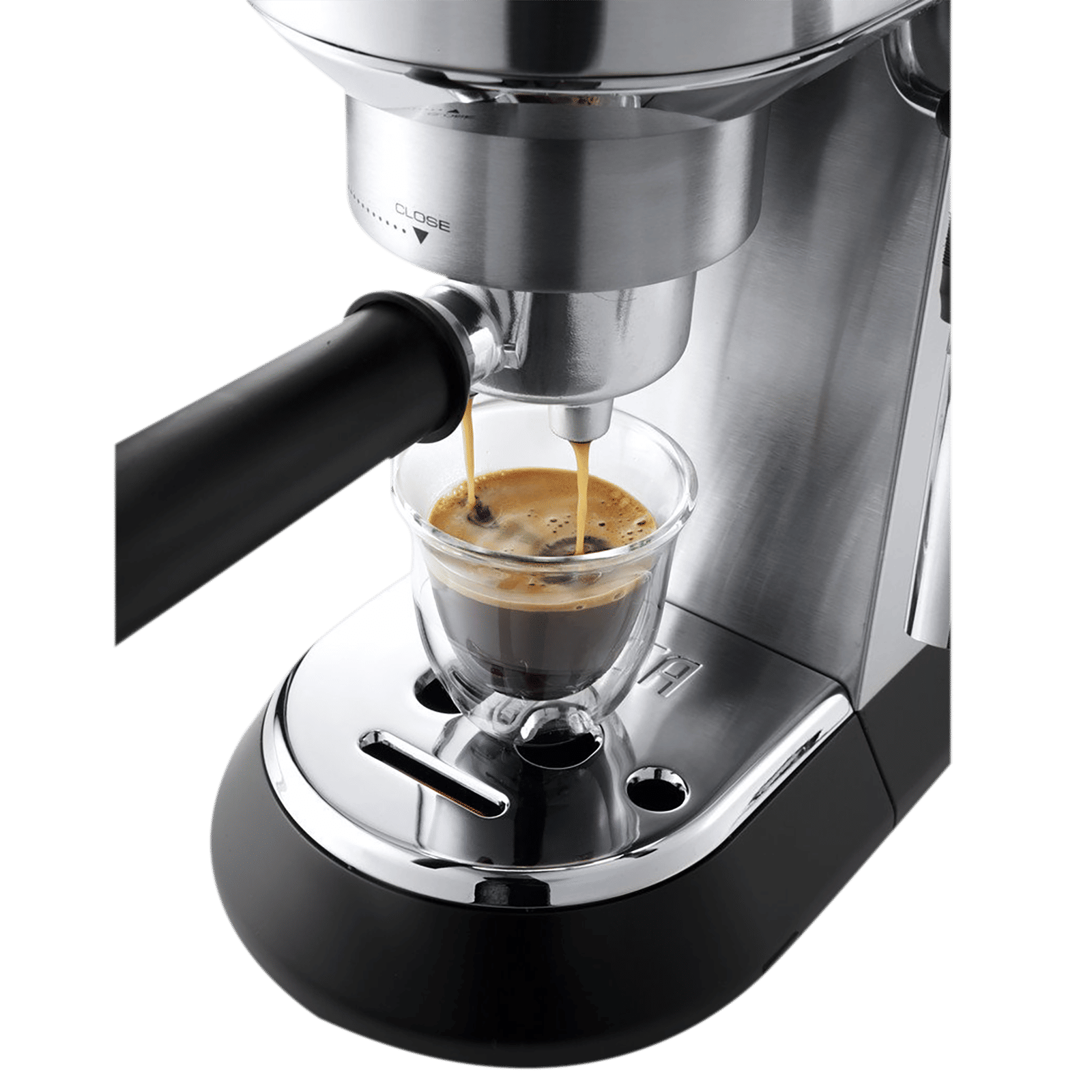 De'Longhi Dedica 1300 Watt 2 Cups Automatic Espresso Coffee Maker with Thermoblock Technology (Metallic) De'Longhi Dedica 1300 Watt 2 Cups Automatic Espresso Coffee Maker with Thermoblock Technology (Metallic)_6