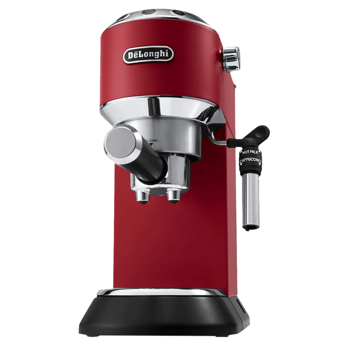 De'Longhi Dedica 1300 Watt 2 Cups Semi-Automatic Espresso Coffee Maker with Thermoblock Technology (Red) De'Longhi Dedica 1300 Watt 2 Cups Semi-Automatic Espresso Coffee Maker with Thermoblock Technology (Red)_4