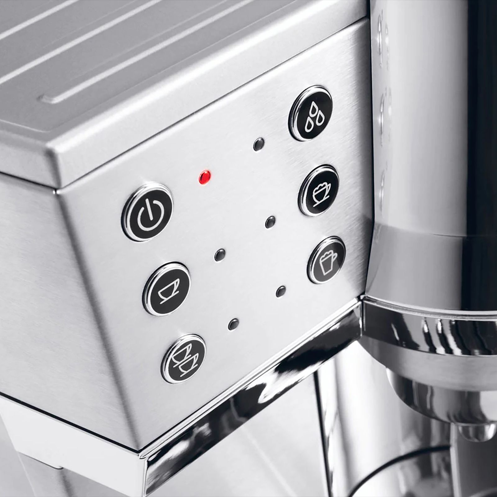 De'Longhi 1450 Watt 2 Cups Automatic Cappuccino & Espresso Coffee Maker with Water Level Indicator (Metallic) De'Longhi 1450 Watt 2 Cups Automatic Cappuccino & Espresso Coffee Maker with Water Level Indicator (Metallic)_12