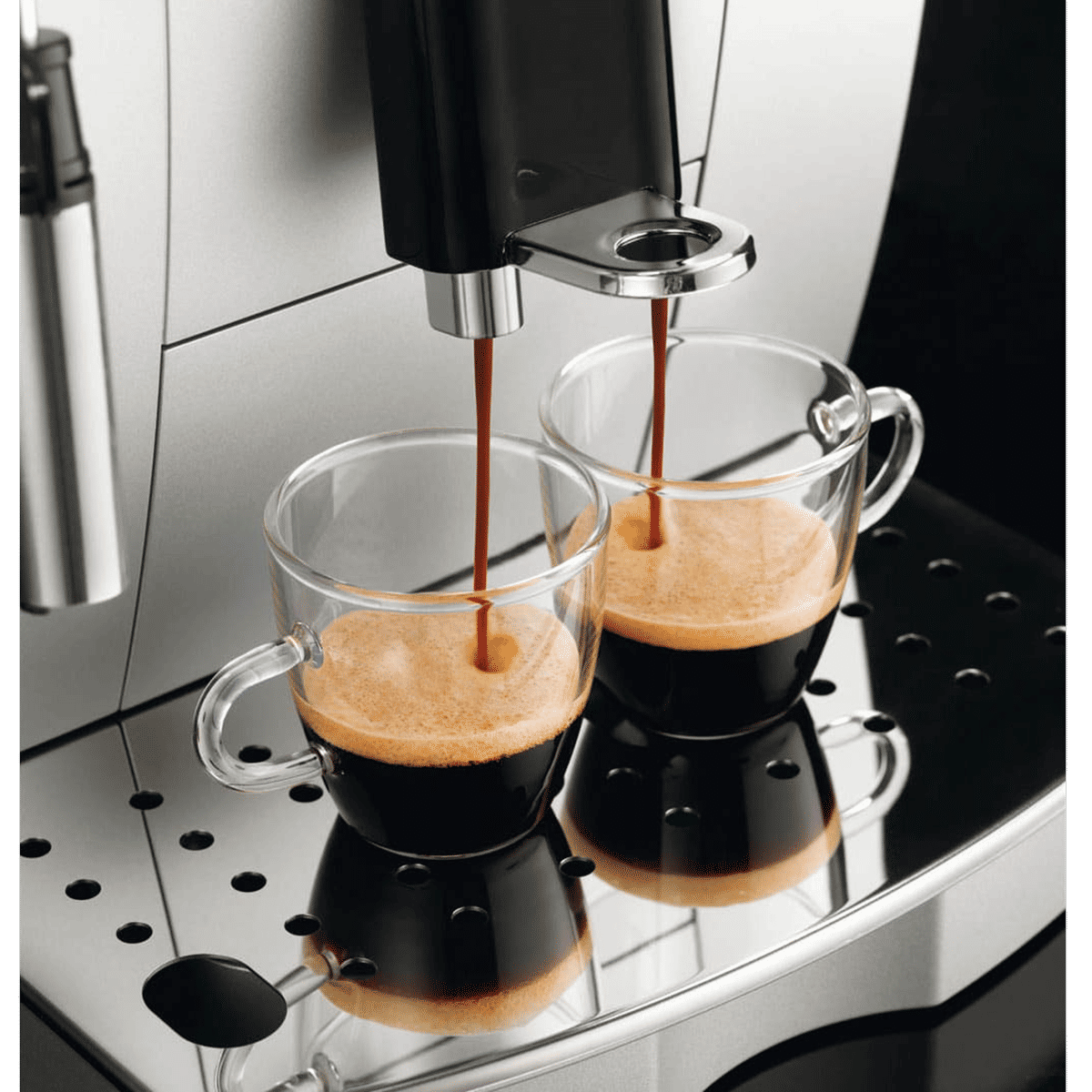 De'Longhi Magnifica S 1450 Watt 2 Cups Automatic Cappuccino & Espresso Coffee Maker with Thermoblock Technology (Silver/Black) De'Longhi Magnifica S 1450 Watt 2 Cups Automatic Cappuccino & Espresso Coffee Maker with Thermoblock Technology (Silver/Black)_8