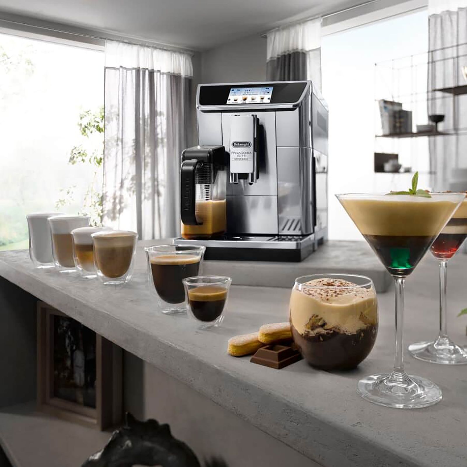 De'Longhi PrimaDonna Elite Experience 1450 Watt 2 Cups Automatic Cappuccino & Espresso Coffee Maker with Optimal Temperature Control (Metal Silver) De'Longhi PrimaDonna Elite Experience 1450 Watt 2 Cups Automatic Cappuccino & Espresso Coffee Maker with Optimal Temperature Control (Metal Silver)_11
