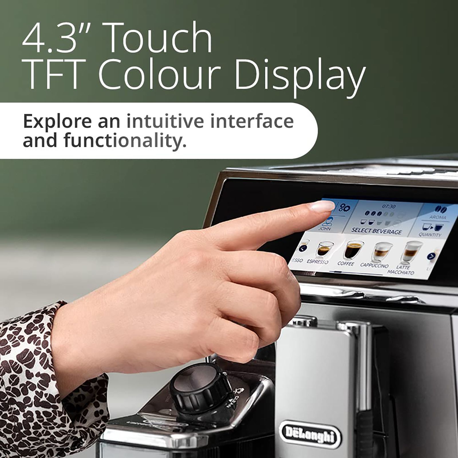 De'Longhi PrimaDonna Elite Experience 1450 Watt 2 Cups Automatic Cappuccino & Espresso Coffee Maker with Optimal Temperature Control (Metal Silver) De'Longhi PrimaDonna Elite Experience 1450 Watt 2 Cups Automatic Cappuccino & Espresso Coffee Maker with Optimal Temperature Control (Metal Silver)_16