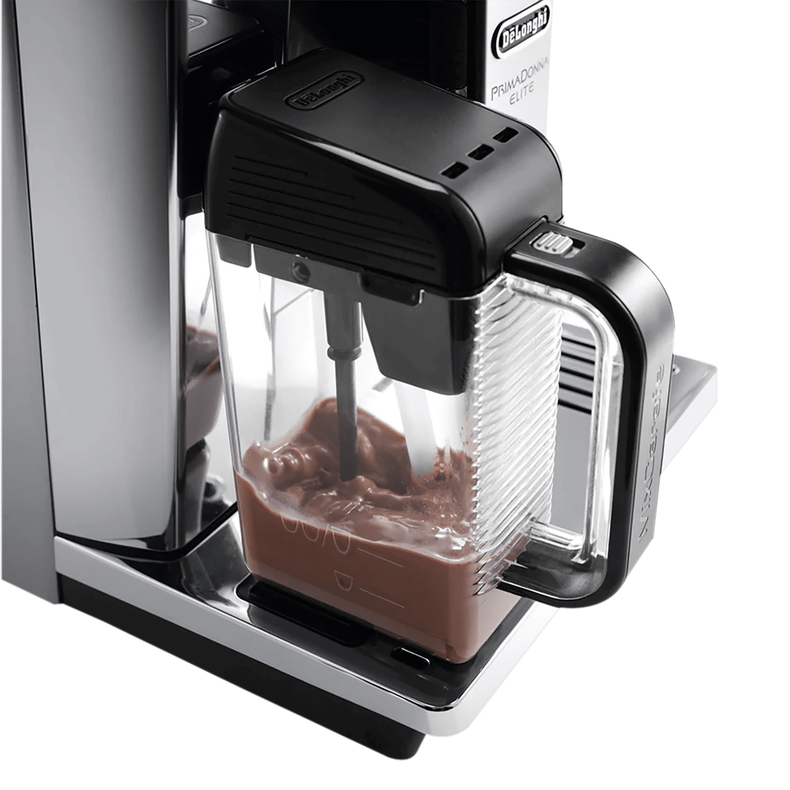 De'Longhi PrimaDonna Elite Experience 1450 Watt 2 Cups Automatic Cappuccino & Espresso Coffee Maker with Optimal Temperature Control (Metal Silver) De'Longhi PrimaDonna Elite Experience 1450 Watt 2 Cups Automatic Cappuccino & Espresso Coffee Maker with Optimal Temperature Control (Metal Silver)_7