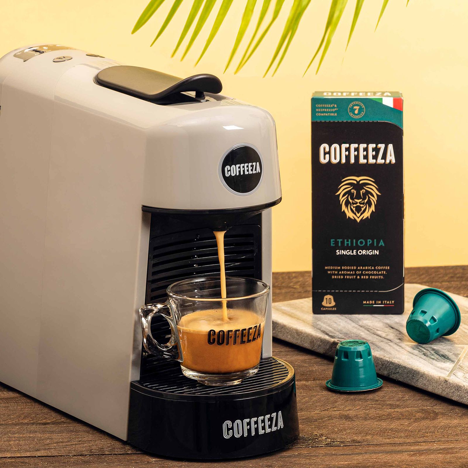 COFFEEZA Finero Next 20 Cups Automatic Espresso, Lungo & Americano Coffee Maker with Quick Warmup (White) COFFEEZA Finero Next 20 Cups Automatic Espresso, Lungo & Americano Coffee Maker with Quick Warmup (White)_4