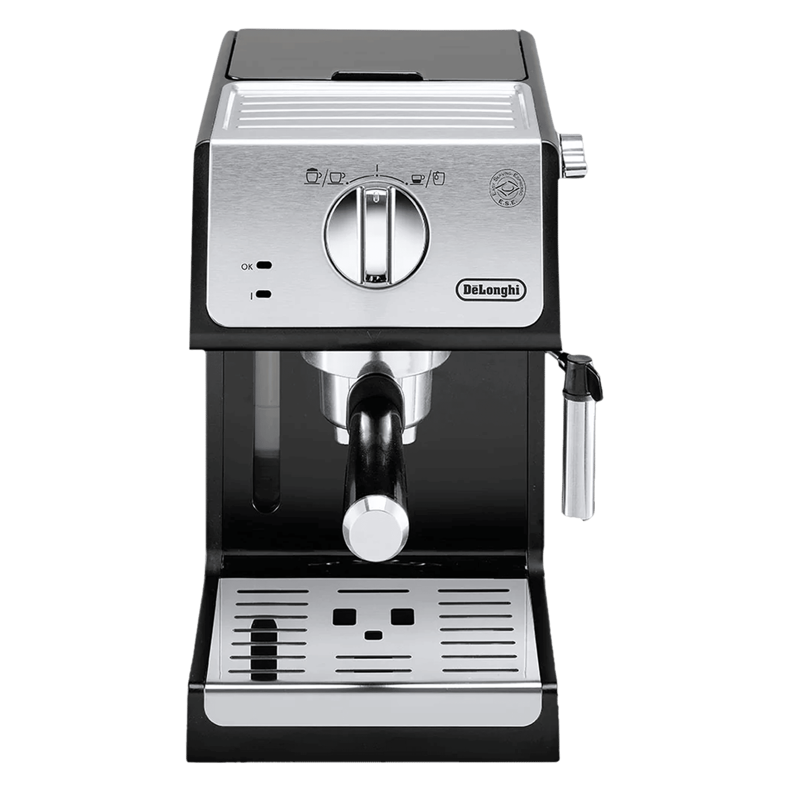De'Longhi Active Line ECP33.21.BK 2 1100 Watt 2 Cups Automatic Cappuccino Coffee Maker with Thermoblock Technology (Black)_1