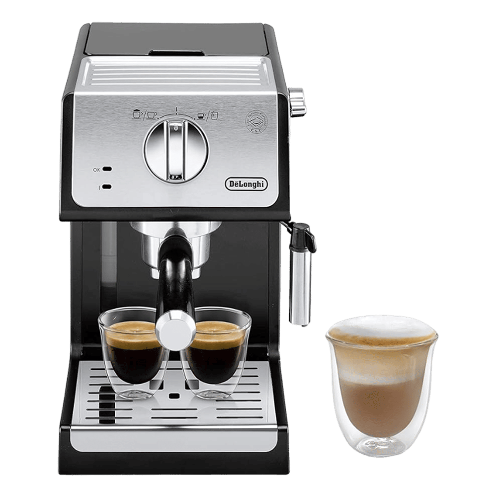 De'Longhi Active Line ECP33.21.BK 2 1100 Watt 2 Cups Automatic Cappuccino Coffee Maker with Thermoblock Technology (Black)_8