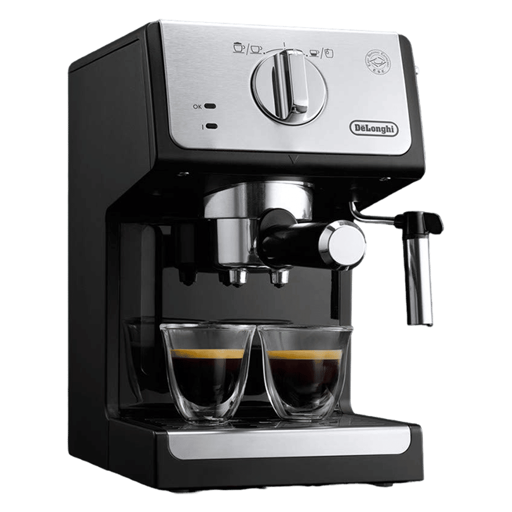 De'Longhi Active Line ECP33.21.BK 2 1100 Watt 2 Cups Automatic Cappuccino Coffee Maker with Thermoblock Technology (Black)_4