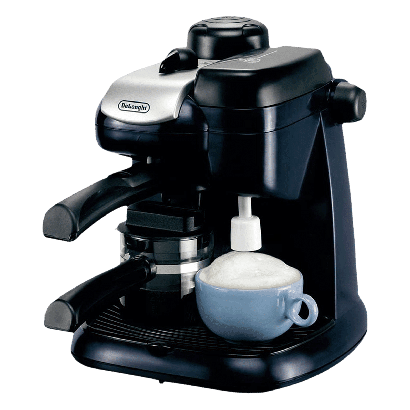 De'Longhi EC9 800 Watt 4 Cups Automatic Cappuccino Coffee Maker with Heat Resistant (Black) De'Longhi EC9 800 Watt 4 Cups Automatic Cappuccino Coffee Maker with Heat Resistant (Black)_1