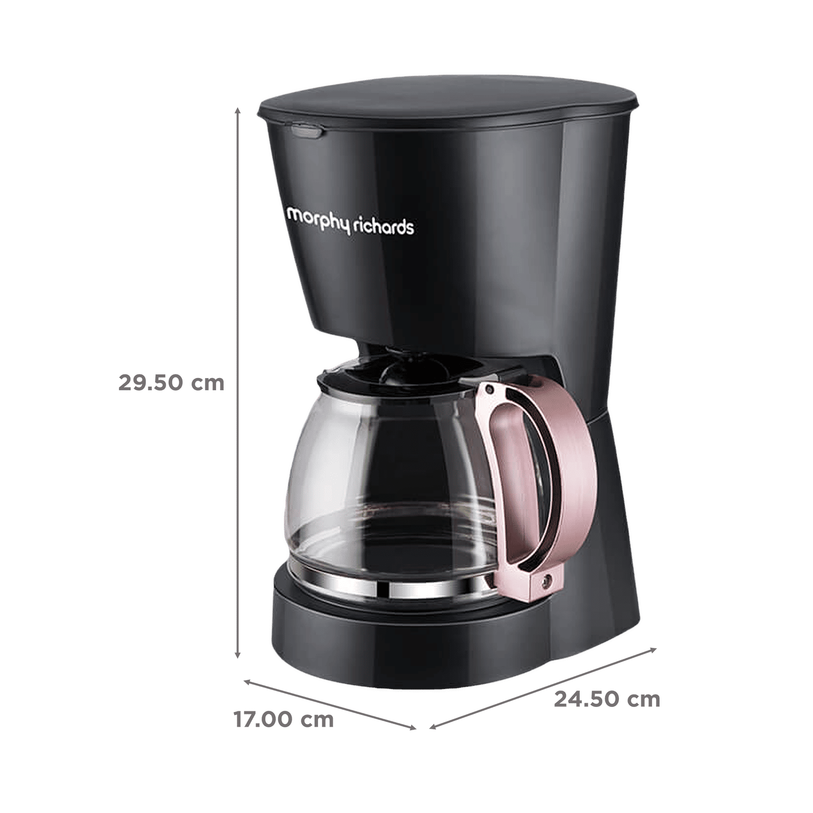morphy richards Europa Brewmaster 750 Watt 10 Cups Automatic Black Coffee Maker with Anti Drip Function (Rose Gold) morphy richards Europa Brewmaster 750 Watt 10 Cups Automatic Black Coffee Maker with Anti Drip Function (Rose Gold)_2