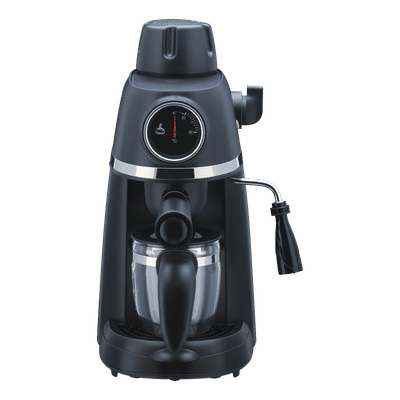 morphy richards Europa 800 Watt 4 Cups Automatic Espresso Coffee Maker with Detachable Drip Tray (Black)