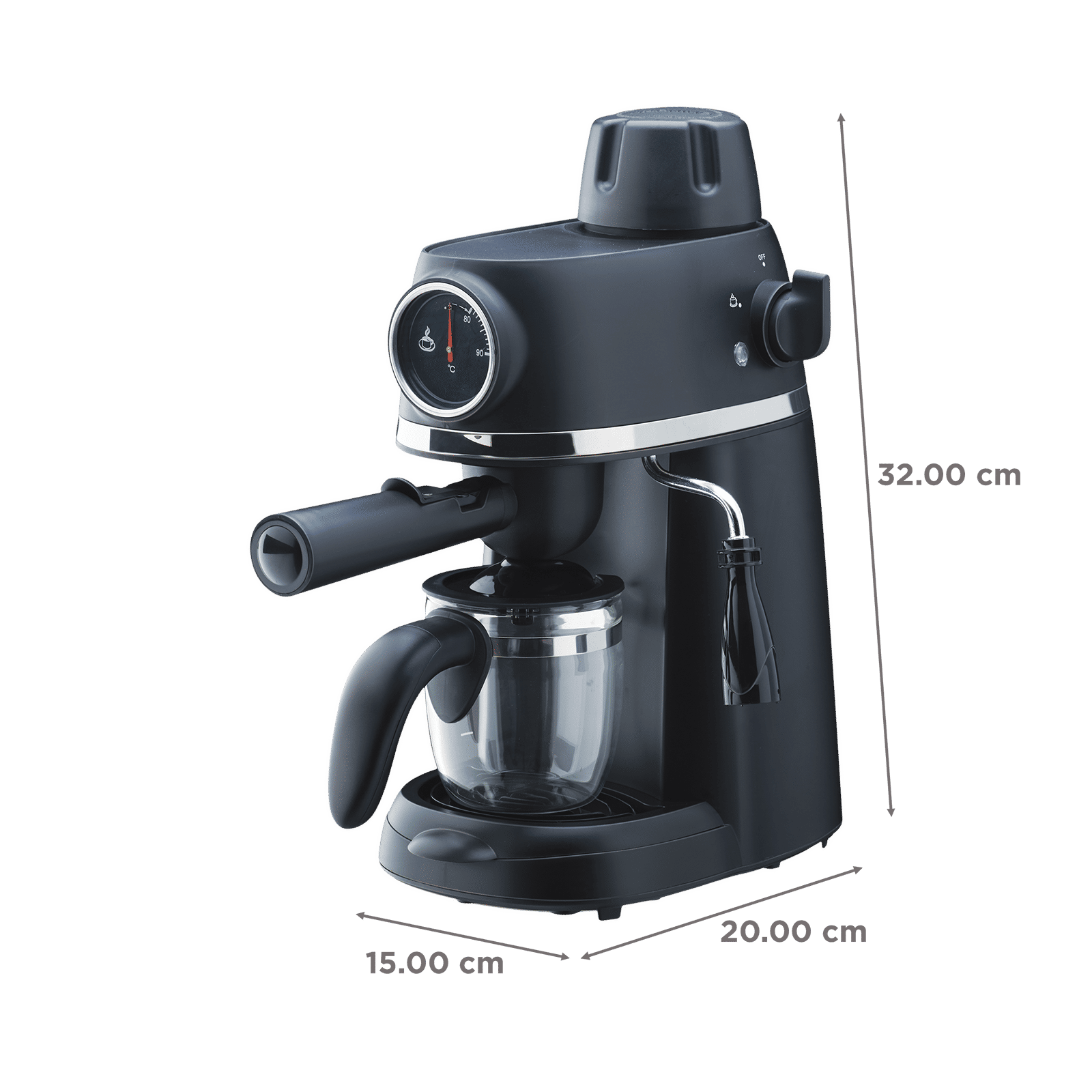 morphy richards Europa 800 Watt 4 Cups Automatic Espresso Coffee Maker with Detachable Drip Tray (Black) morphy richards Europa 800 Watt 4 Cups Automatic Espresso Coffee Maker with Detachable Drip Tray (Black)_2