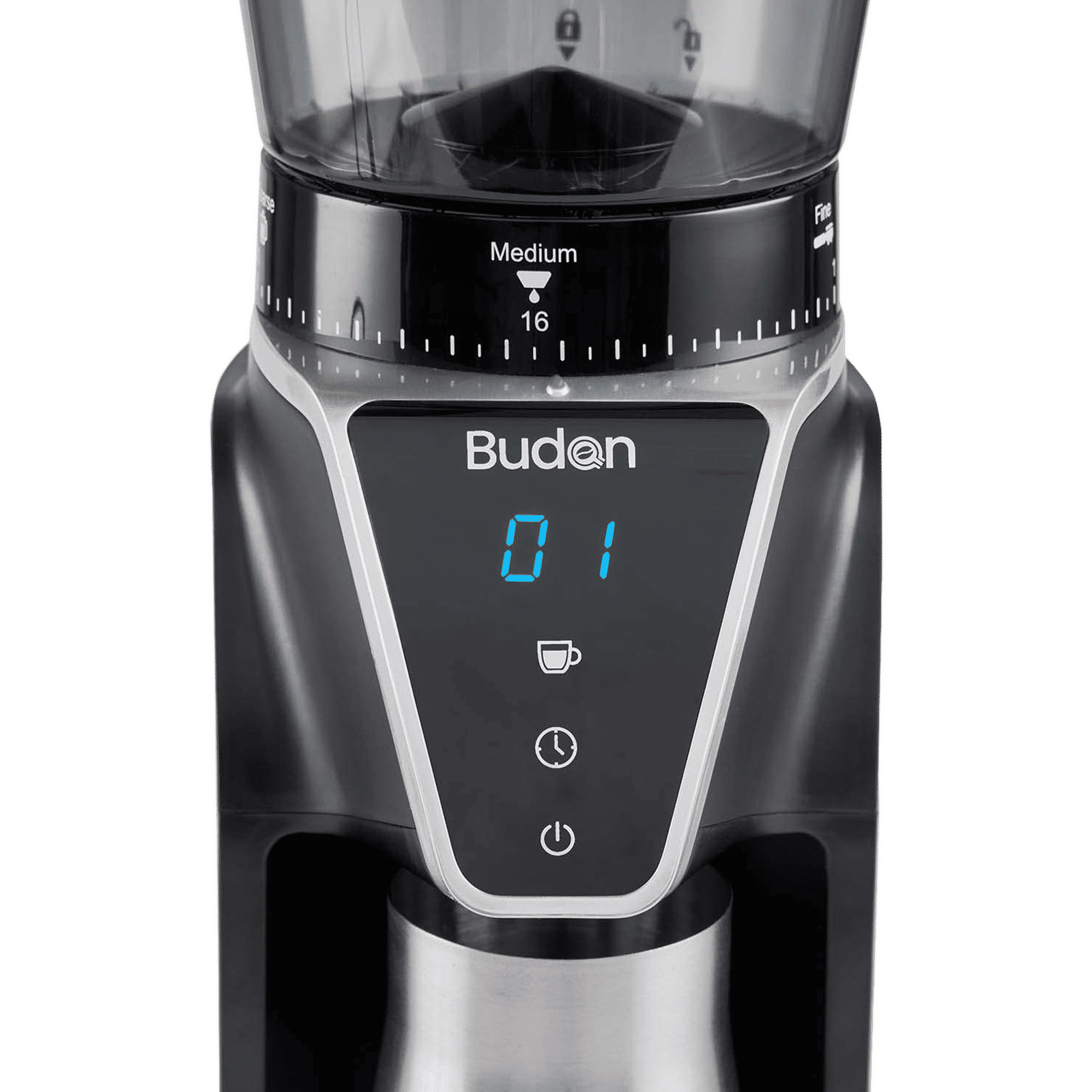 Budan 330 Watt Semi-Automatic Espresso Coffee Maker with Touch Control Button (Black)_5