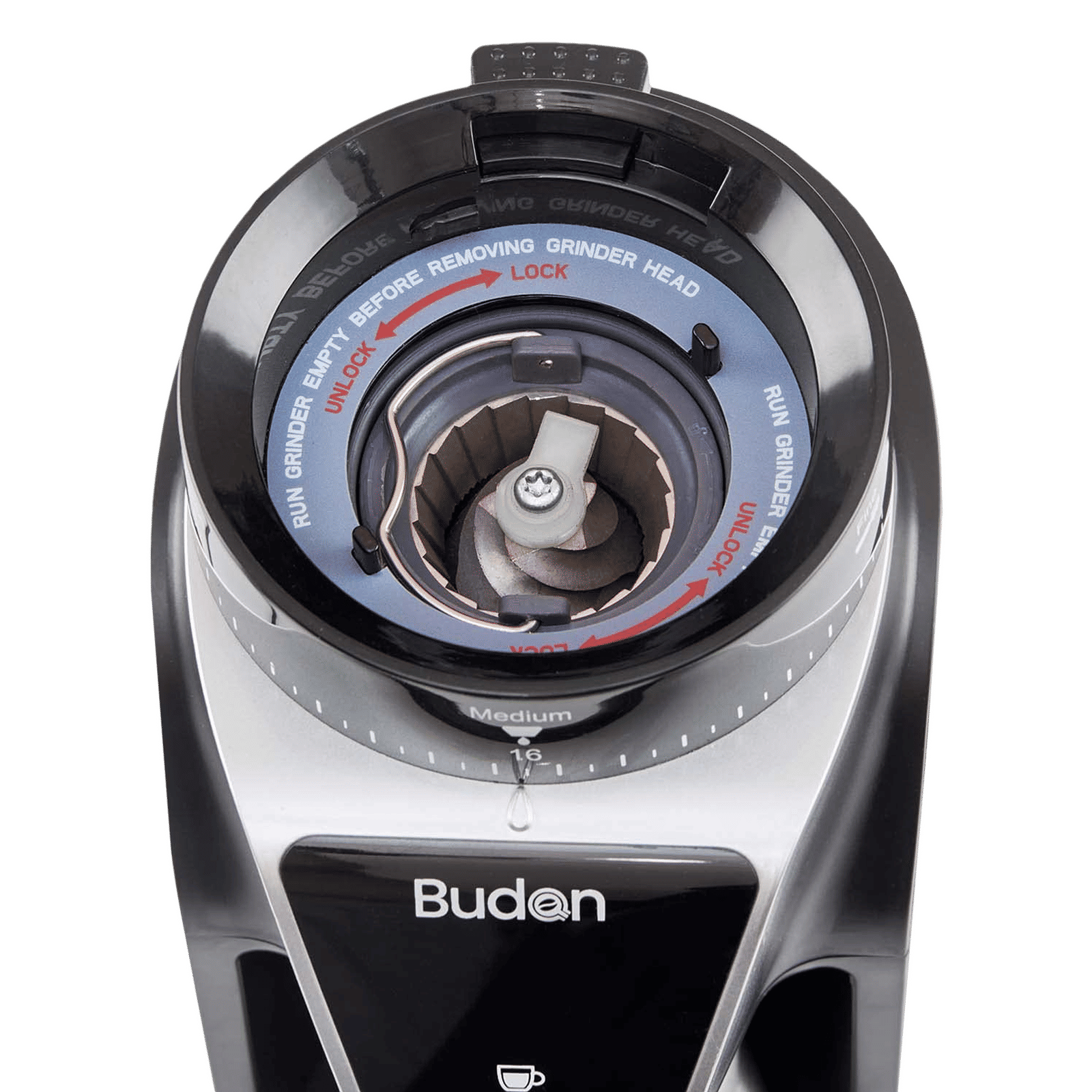 Budan 330 Watt Semi-Automatic Espresso Coffee Maker with Touch Control Button (Black)_6