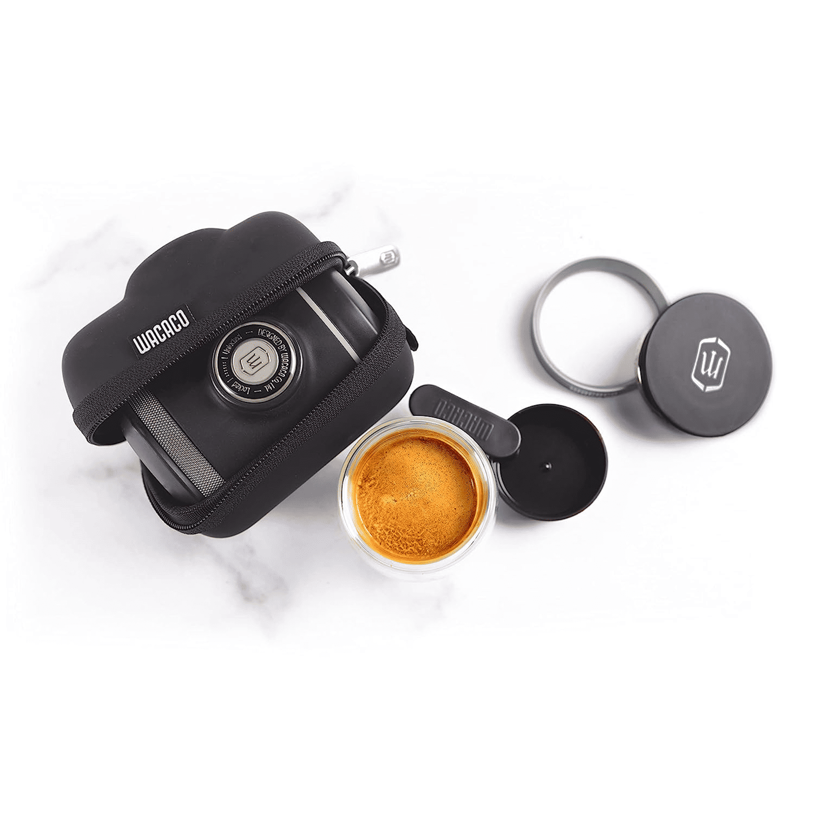Wacaco Picopresso 120 Watt 1 Cups Manual Espresso Coffee Maker with Eco Conscious (Black) Wacaco Picopresso 120 Watt 1 Cups Manual Espresso Coffee Maker with Eco Conscious (Black)_6