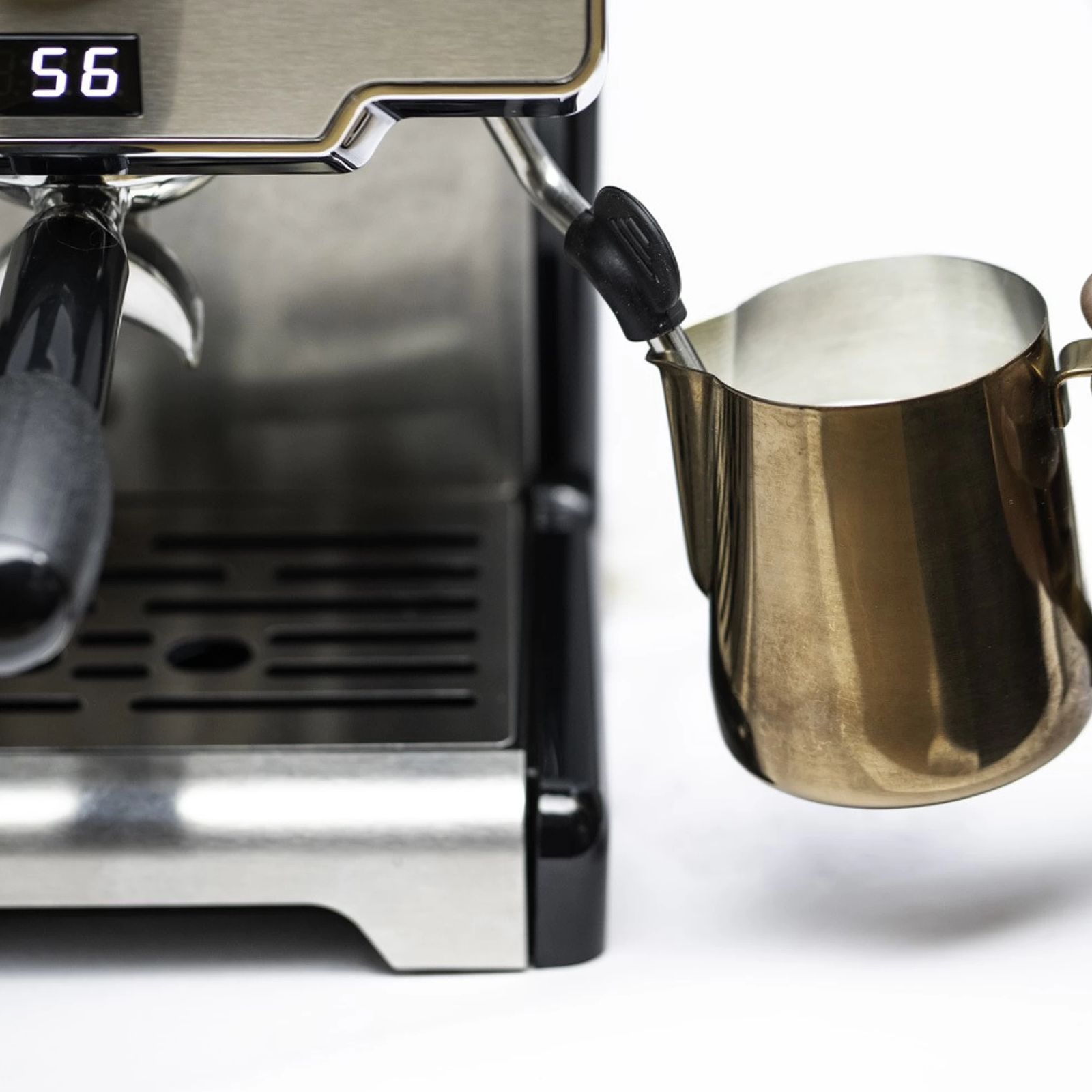 Budan BUDEM101 1450 Watt 10 Cups Automatic Black, Latte, Cappuccino, Americano, Espresso, Macchiato, Mocha, Cold Brews, Flat White & Irish Coffee Maker with Stainless Steel Heater (Silver) Budan BUDEM101 1450 Watt 10 Cups Automatic Black, Latte, Cappuccino, Americano, Espresso, Macchiato, Mocha, Cold Brews, Flat White & Irish Coffee Maker with Stainless Steel Heater (Silver)_7