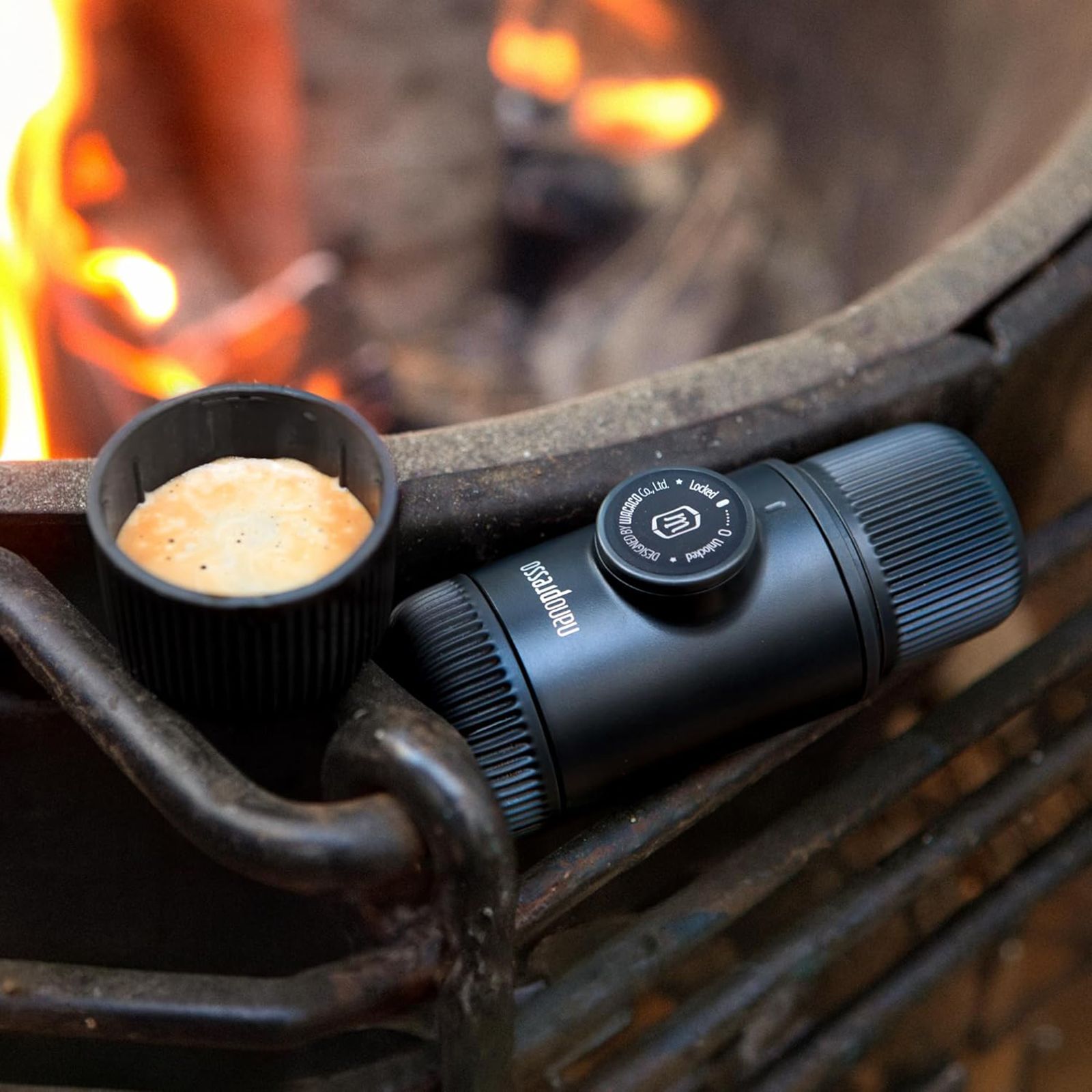 Wacaco Nanopresso Manual Espresso Coffee Maker with Filter Basket (Black) Wacaco Nanopresso Manual Espresso Coffee Maker with Filter Basket (Black)_8
