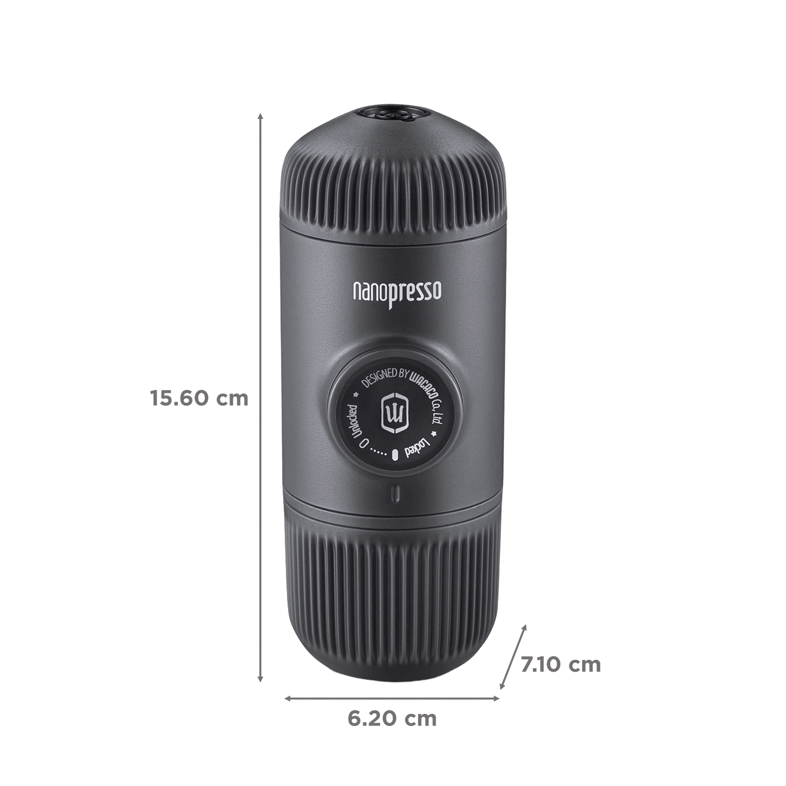 Wacaco Nanopresso Manual Espresso Coffee Maker with Filter Basket (Black) Wacaco Nanopresso Manual Espresso Coffee Maker with Filter Basket (Black)_2