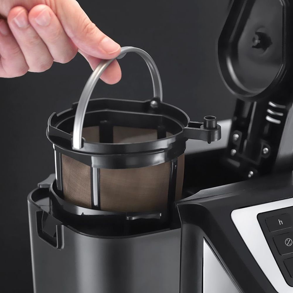 Russell Hobbs Victory 1025 Watt 12 Cups Automatic Grind & Brew Coffee Maker with Digital Grinder (Black)_7