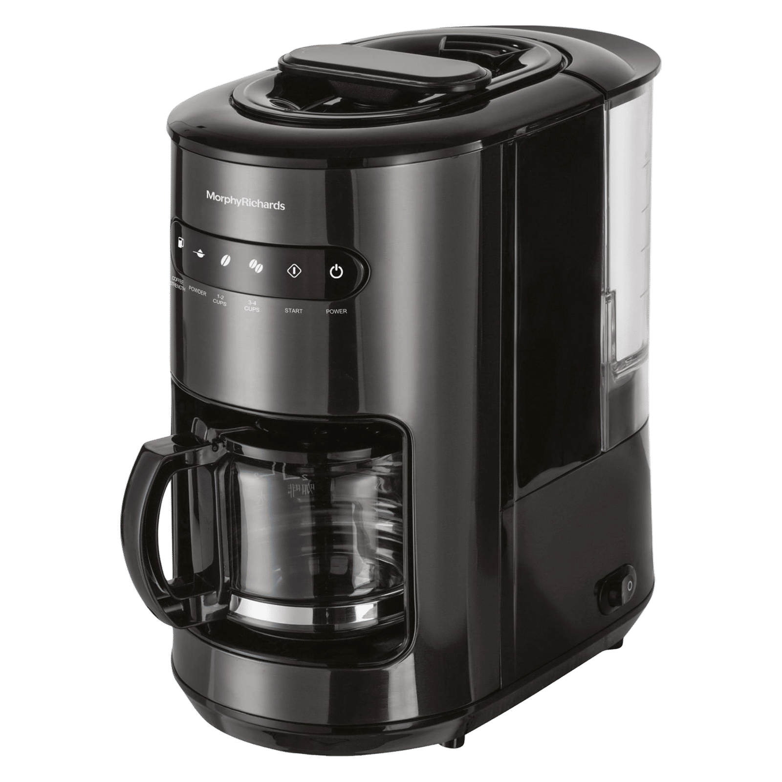 morphy richards Brew Blend 600 Watt 6 Cups Manual Drip Coffee Maker with Grind and Brew Function(Black)_4